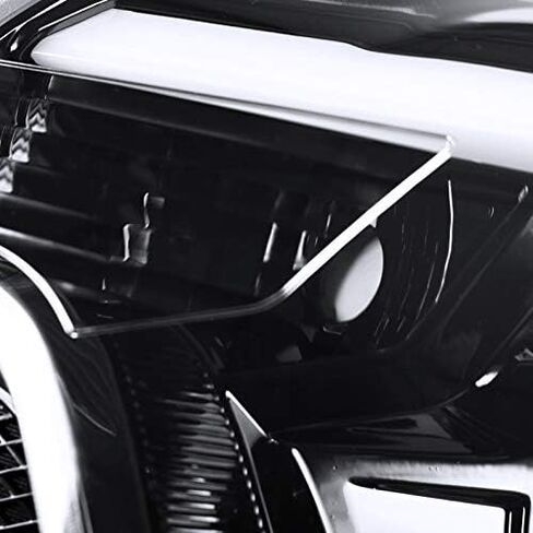 المواصفات Tuning Jet Black LED Light Bar Projector المصابيح الأمامية المتوافقة مع 2012-2015 Toyota Tacoma ، تجميع المصابيح الأمامية للزوج الأيسر + اليسار in Saudi Arabia