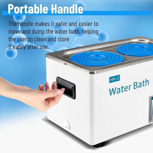 Lab Water Bath 3L Digital Thermostatic Stainless Steel Liner Electric Laboratory Heating Devices Timing Function in Saudi Arabia