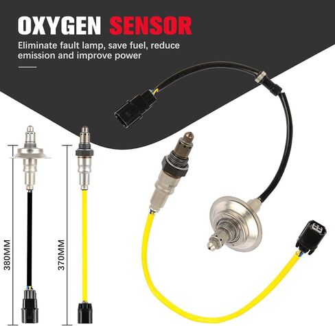 مستشعر O2 Oxygen Optremstream متوافق مع Honda Civic 2017 2018 2018 2020 36531-5K8-004 36532-5AA-A51 2PCS in Saudi Arabia