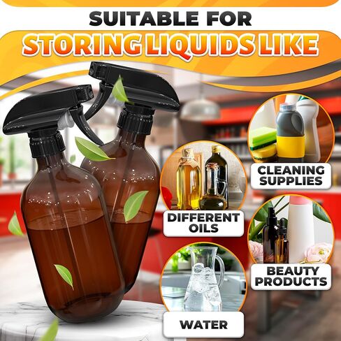 4 Pcs Spray Nozzle for Bottles - Spray Bottle Nozzle Replacement Spray Bottle Sprayer Nozzles Spray Bottle Tops Replacement Trigger Sprayer - Spray Bottle Replacement Sprayer Spray Tops for Bottles in Kuwait