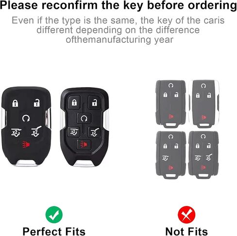 for 2025 2024 2023 Chevy key fob cover, Soft TPU Keys Protector Bling Key Fob Keychain for Colorado Equinox Silverado GMC Canyon Sierra 4 Button Smart Key, Silver Clear in Saudi Arabia