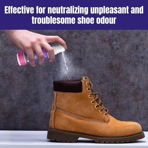 Organic Life Shoe Spray Deodorizer, Eliminator Spray for Foot and Shoe, Tea Tree & Witch Hazel Foot Spray and Shoe Freshener, Shoe Protector Spray, Odour Remover for Shoes in Saudi Arabia