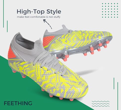 الأولاد كرة القدم المرابط الفتيات شباب عالية أعلى Futsal Soccer Shoes في الهواء الطلق مرابط كرة القدم الرياضية في الهواء الطلق in Kuwait