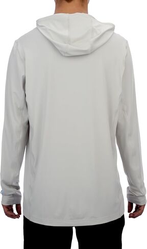 Shimano Long Sleeve Hooded Performance Tee Color - Gray Size - 2X (ATEESUNLSH2XAGY) Fishing in Saudi Arabia