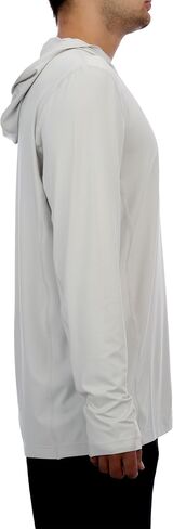Shimano Long Sleeve Hooded Performance Tee Color - Gray Size - 2X (ATEESUNLSH2XAGY) Fishing in Saudi Arabia