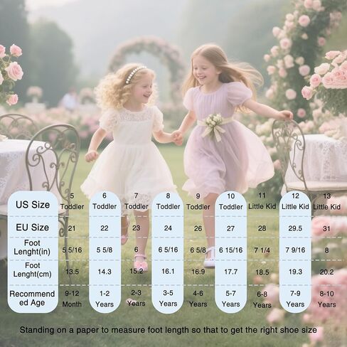 THEE BRON Flower Girl Shoes for Weddings Pearl Ballet Flats with Adjustable Bows & Soft Sole in Saudi Arabia