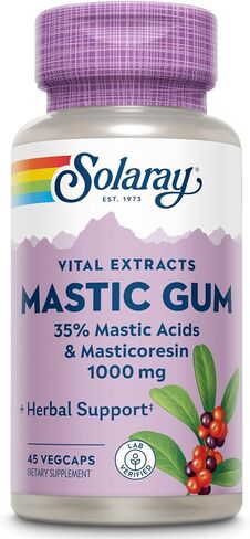 Solaray Mastic Gum Extract 500 Mg 45 Count in Saudi Arabia