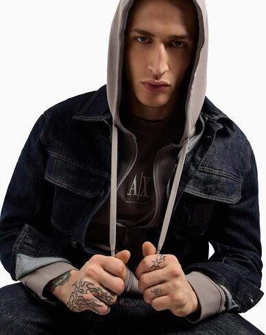 Armani Exchange Men's Icon Small Logo Tee in Saudi Arabia