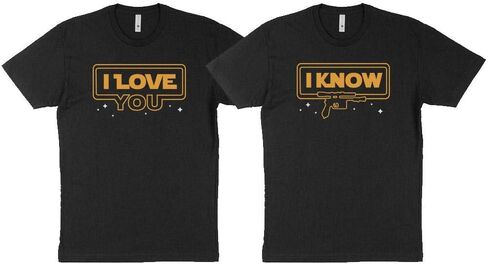 I Love You I Know Sci-Fi Geek Space Shirt Unisex in Saudi Arabia