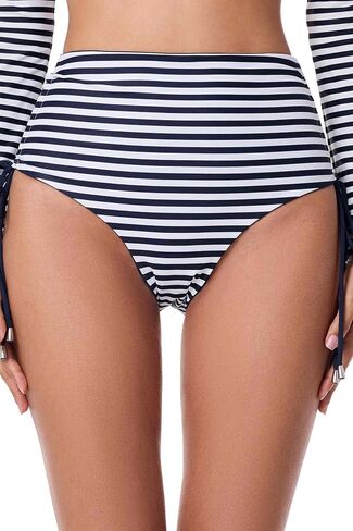 Coolibar UPF 50+ Women's Myrtle Reversible Ruche Adjustable Swim Bottoms - Sun Protective in Saudi Arabia