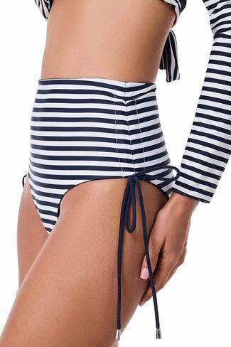 Coolibar UPF 50+ Women's Myrtle Reversible Ruche Adjustable Swim Bottoms - Sun Protective in Saudi Arabia