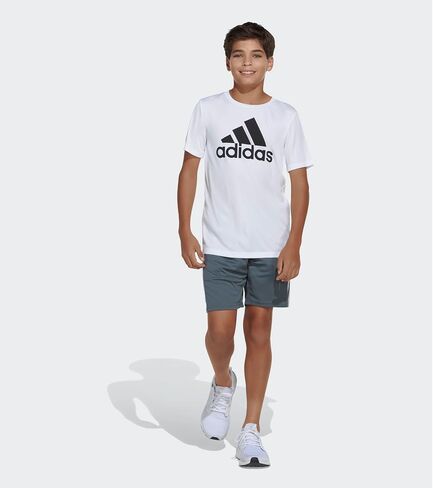 أديداس بويزز زائد الحجم ADI الكلاسيكية 3-Stripe Shorts ، البحرية الجماعية in Kuwait