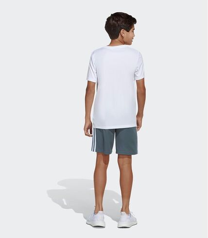 أديداس بويزز زائد الحجم ADI الكلاسيكية 3-Stripe Shorts ، البحرية الجماعية in Kuwait
