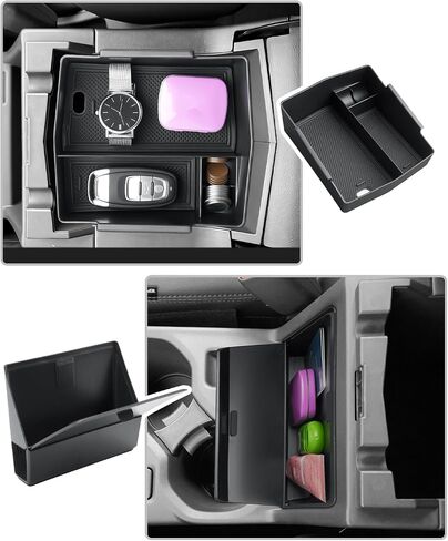 CDEFG 4Pcs for 2025 Subaru Forester Center Console Organizer for 2025 Subaru Forester Touring Limited Sport Premium Accessories Middle Console Armrest Storage Box(NOT for 2025 Wilderness) in Saudi Arabia