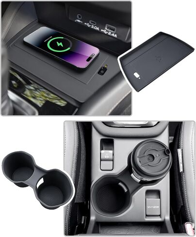 CDEFG 4Pcs for 2025 Subaru Forester Center Console Organizer for 2025 Subaru Forester Touring Limited Sport Premium Accessories Middle Console Armrest Storage Box(NOT for 2025 Wilderness) in Saudi Arabia