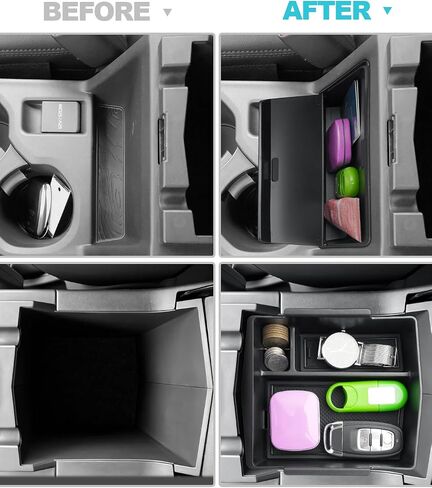 CDEFG 4Pcs for 2025 Subaru Forester Center Console Organizer for 2025 Subaru Forester Touring Limited Sport Premium Accessories Middle Console Armrest Storage Box(NOT for 2025 Wilderness) in Saudi Arabia