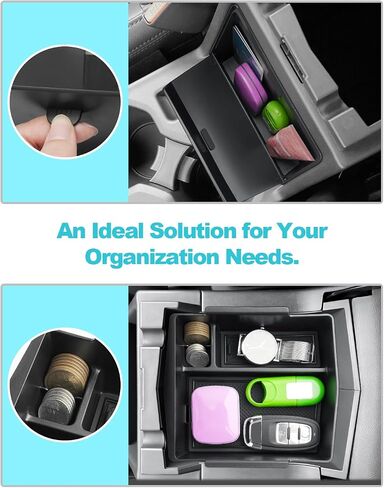 CDEFG 4Pcs for 2025 Subaru Forester Center Console Organizer for 2025 Subaru Forester Touring Limited Sport Premium Accessories Middle Console Armrest Storage Box(NOT for 2025 Wilderness) in Saudi Arabia