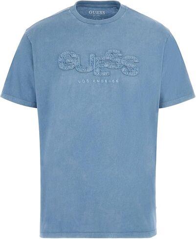 GUESS Men's Eco Short Sleeve Stack Tee in Saudi Arabia