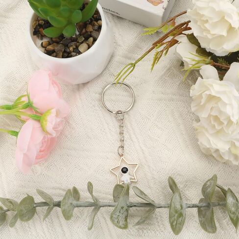 Astronaut Keychain, Space Keychain with Star Design, Matching Keychains for Couples, Cute Keychain for Friends, Star Key Chain Clasp, Matching Couple Keychains, Unique Gift for Loved Ones in Saudi Arabia