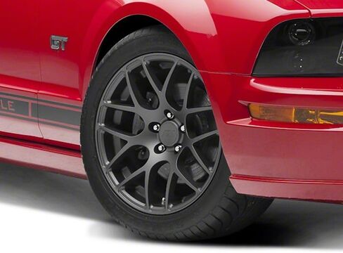 AMR Charcoal Wheel; 18x9; 30mm Offset Compatible for 05-09 Mustang in Saudi Arabia