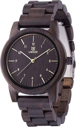 Wooden Watch Men,Wood Watches Handmade Minimalist Women Mens Lightweight Mens Wooden Watch,Watches for Women Men in Saudi Arabia