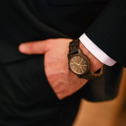 Wooden Watch Men,Wood Watches Handmade Minimalist Women Mens Lightweight Mens Wooden Watch,Watches for Women Men in Saudi Arabia