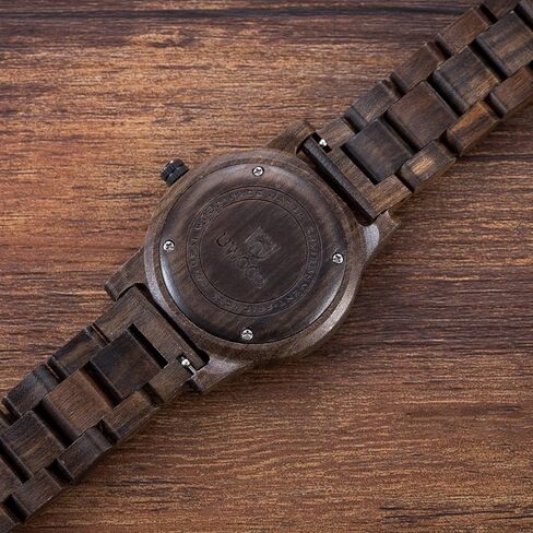 Wooden Watch Men,Wood Watches Handmade Minimalist Women Mens Lightweight Mens Wooden Watch,Watches for Women Men in Saudi Arabia