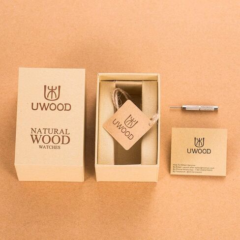 Wooden Watch Men,Wood Watches Handmade Minimalist Women Mens Lightweight Mens Wooden Watch,Watches for Women Men in Saudi Arabia