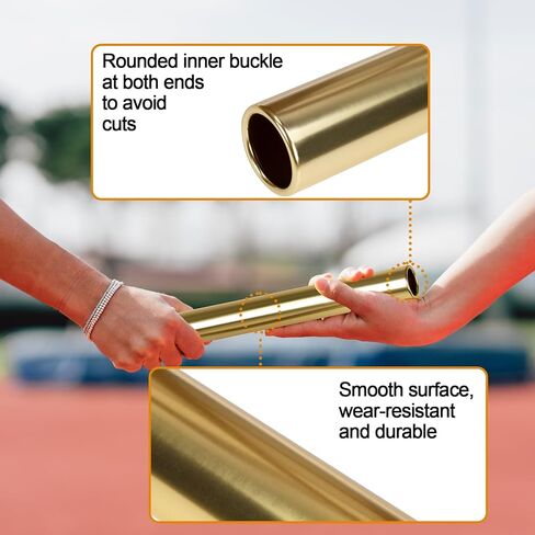 هراوات تتابع من الألومنيوم للمضمار والميدان، متينة وخفيفة الوزن للفرق الرياضية ومناسبة للرياضيين الذين يبحثون عن معدات عالية الأداء في الأنشطة الخارجية in Kuwait