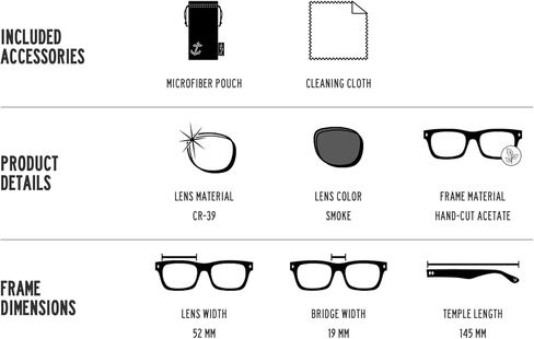 Tres Noir Eyewear Co. Waycooler نظارة شمسية صغيرة in Kuwait