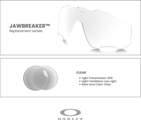 Oakley Original Jawbreaker OO9290 Clear to Black Iridium Photochromic Lensish for Men for Women + Bundle with Designer Iwear Care Kit in Kuwait