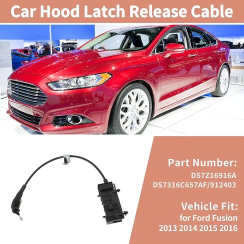 No.DS7Z16916A كابل إطلاق غطاء محرك السيارة FORD FOR FORUS in Saudi Arabia