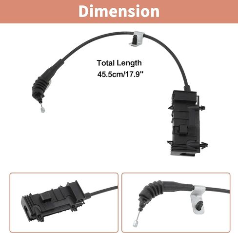 No.DS7Z16916A كابل إطلاق غطاء محرك السيارة FORD FOR FORUS in Saudi Arabia