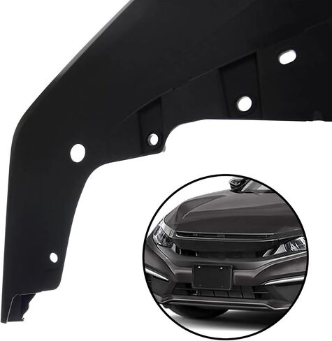Pront Lower Pumper Face Bar Grille Fit for 2017 2018 2019 2020 2021 Honda Civic ، Matte Black ، 71102TGGA50 ، Ho1036129 in Kuwait