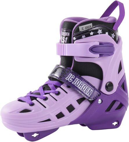 Inline Skates for Kids Girls and Boys, 4 Sizes Adjustable Roller Skates Blades with Full Light Up Wheels for Women Men, Durable Outer Shell, Roller Skates 4-12 Adults in Kuwait