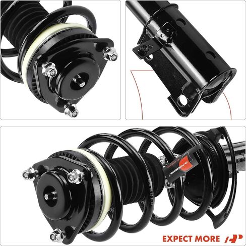 A-Premium Front Complete Strut & Coil Spring Assembly Compatible with Chrysler Sebring 2008-2010, 200 2011-2014, Convertible, 2-PC Set in Saudi Arabia