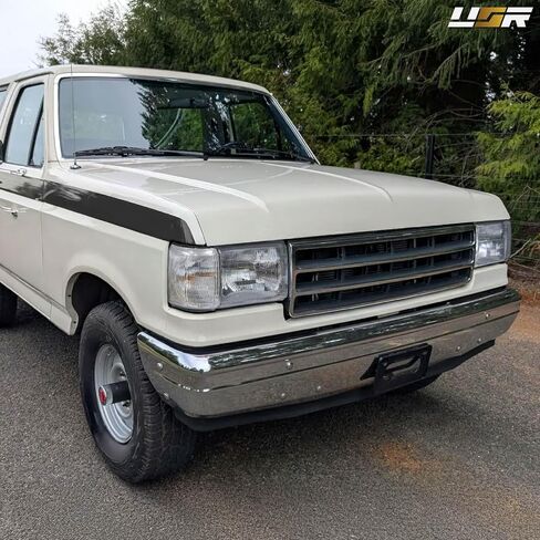 USR 87-91 Light Bronco Corner Light-انعطف مصابيح إشارة (يسار + يمين)-متوافق مع 1987-1991 فورد برونكو الحجم الكامل SUV / F150 F250 F350 / F-150 F-250 F-350 (مصابيح زاوية واضحة مع مصابيح العنبر) in Saudi Arabia