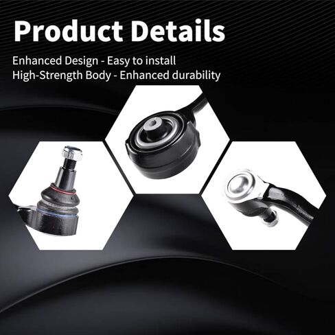 2PCS Front Upper Control Arm Compatible with 2002-2012 Land Rover Range Rover Sport Utility LR018344 LR018343 in Kuwait