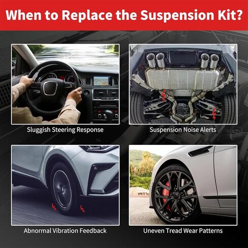 2PCS Front Upper Control Arm Compatible with 2002-2012 Land Rover Range Rover Sport Utility LR018344 LR018343 in Kuwait