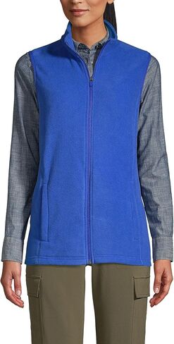 Lands' End Women's Thermacheck 100 Fleece Vest in Saudi Arabia