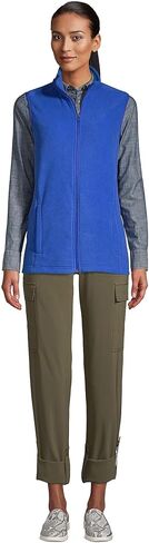 Lands' End Women's Thermacheck 100 Fleece Vest in Saudi Arabia