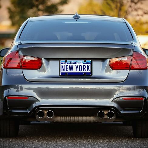License Plate Cover & Frames,2 Pack Clear License Plate Protector,Universal Plastic Car Front/Rear License Plate Frame Fit Any Standard US Plates with Screws Caps,Universal Car Accessories in Saudi Arabia