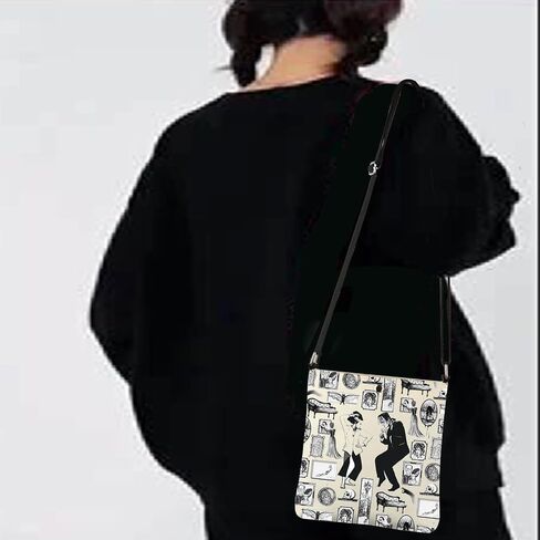 JYTAPP Classic Horror Monsters Bag Gallery Gothic Crossbody Bags Bride Horror Lovers Gift Gothic Bag in Saudi Arabia