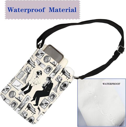 JYTAPP Classic Horror Monsters Bag Gallery Gothic Crossbody Bags Bride Horror Lovers Gift Gothic Bag in Saudi Arabia