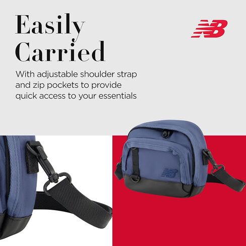 Concept One New Balance Sling Bag, Large Athletic Shoulder Handbag for Men and Women in Saudi Arabia