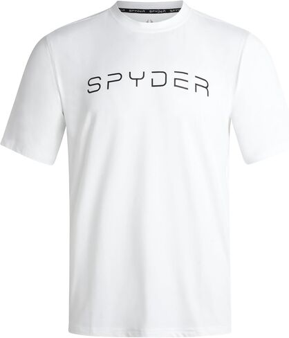 Spyder Athletic Mens T Shirt - Moisture Wicking Performance Ultra Soft Short Sleeve Running Gym Workout Shirts for Men in Saudi Arabia