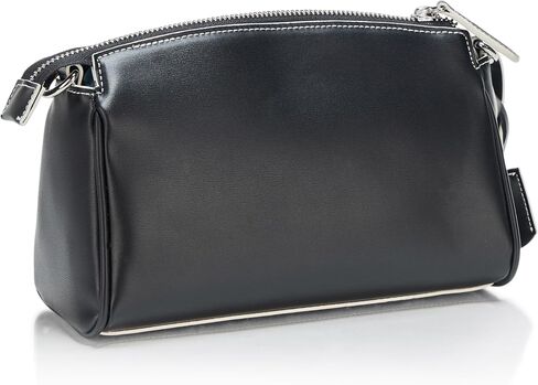 Armani Exchange Jane Crossbody ، صحيفة Monogram أسود فاخرة in Saudi Arabia
