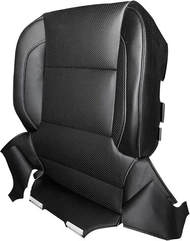 Driver or Passenger Side Bottom Replacement Leather Seat Cover Black Compatible with 2014-2018 Silverado Sierra 1500 Suburban Tahoe Yukon Leather Bottom Seat Cover 2014 2015 20106 2017 2018 in Saudi Arabia