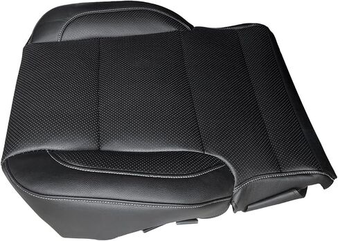 Driver or Passenger Side Bottom Replacement Leather Seat Cover Black Compatible with 2014-2018 Silverado Sierra 1500 Suburban Tahoe Yukon Leather Bottom Seat Cover 2014 2015 20106 2017 2018 in Saudi Arabia