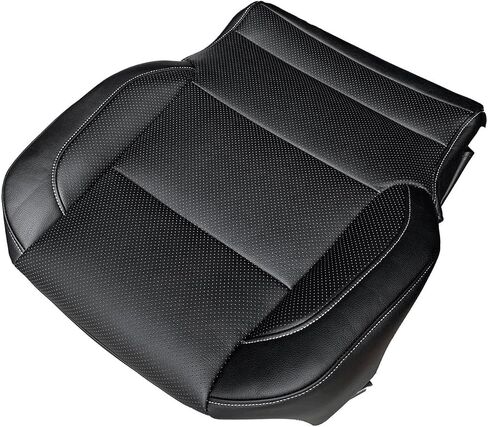 Driver or Passenger Side Bottom Replacement Leather Seat Cover Black Compatible with 2014-2018 Silverado Sierra 1500 Suburban Tahoe Yukon Leather Bottom Seat Cover 2014 2015 20106 2017 2018 in Saudi Arabia